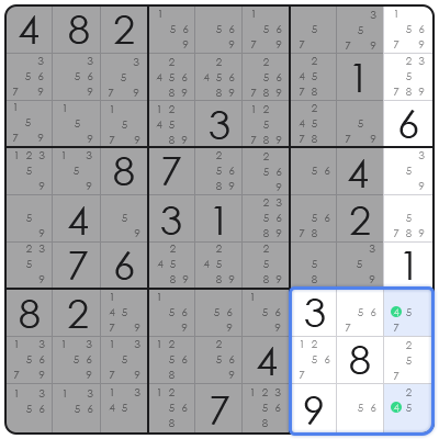 sudoku x wings explain